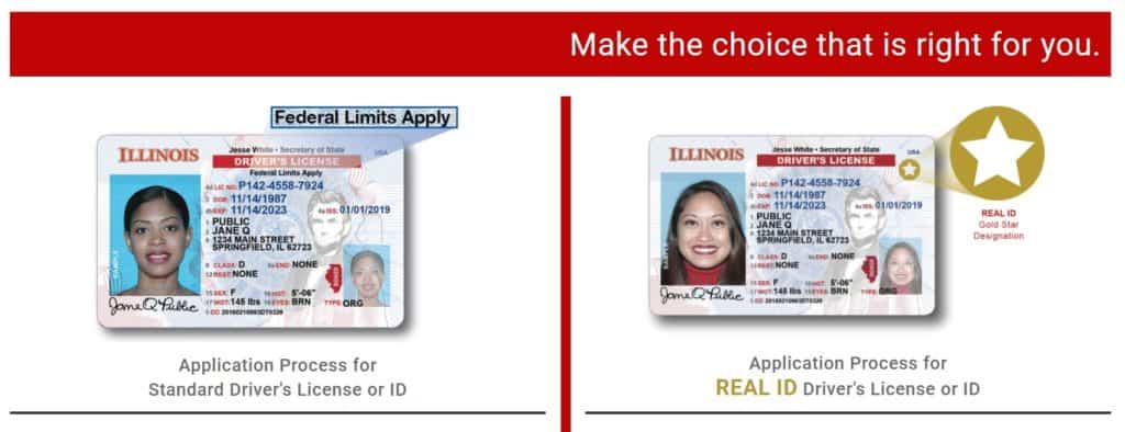 Difference Between Real Id And Driver's License Illinois